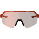 Leatt RideViz Sunglasses Lite Satin Orange Iriz Silver 30 VLT