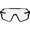 Leatt RideViz Sunglasses Pro Black Iriz Silver 17 VLT