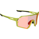 Leatt RideViz Sunglasses Pro Neon Yellow Iriz Silver 13 VLT