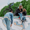 Urban Iki Front Seat MTB Fuji Blue/Bincho Black