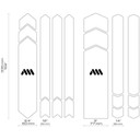 All Mountain Style Frame Guard Full - Clear Camo