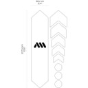 All Mountain Style Basic Frame Guard - Black/Silver