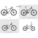 All Mountain Style Basic Frame Guard - Clear/Silver