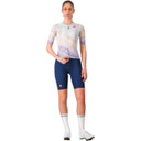 Castelli Aero Pro 8S Womens Jersey Multicolor Purple