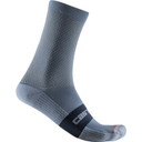 Castelli Espresso 15 Socks Light Steel Blue