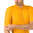 Castelli Espresso Jersey Vivid Orange/Dark Gray