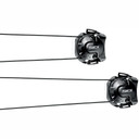 SIDI Tecno-3 Clamping Dial 275mm #369 Black Pair