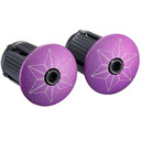 Supacaz Super Sticky Kush Star Fade Purple Refract + Pur Star Plugz