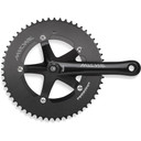 Miche Pista Advanced Crankset Black 165mm