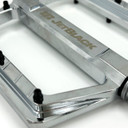 JetBlack Featherlite MTB Pedals Chrome