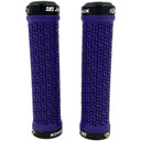 JetBlack Pin Lock-On Grips Purple/Black