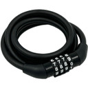 JetBlack Pocket Cable Combo Lock 8x1200mm