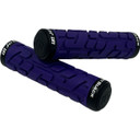 JetBlack Rivet Lock-On Grips Purple/Black