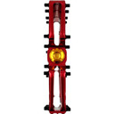 JetBlack Ultralite MTB Pedals Red