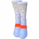 Zeffz Confetti Sock White