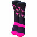 Zeffz Flaming Flamingos Sock