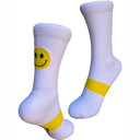 Zeffz Just Smile Sock White
