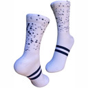 Zeffz Speckle Sock White/Black