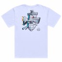 Troy Lee Designs Carb Club Short Sleeve Tee White