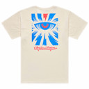 Troy Lee Designs Cyborg Short Sleeve Tee Vintage White