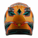 Troy Lee Designs D4 AS Carbon Helmet Crest Gold