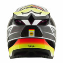 Troy Lee Designs D4 AS Carbon Helmet Lined Up Black