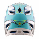 Troy Lee Designs D4 AS Composite Helmet Crest Real Teal