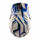 Troy Lee Designs D4 AS Composite Helmet Flared White / Indigo