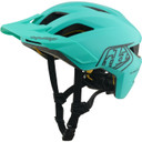 Troy Lee Designs Flowline Youth AS Helmet Point Charcoal / Real Teal