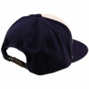 Troy Lee Designs Happy Dayz Flat Bill Snapback Hat Indigo / Pumice