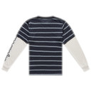 Troy Lee Designs Skyline Fakie Long Sleeve Ride Tee Stripe Carbon