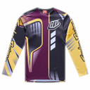 Troy Lee Designs Sprint Pro Long Sleeve Jersey Lowrider Sangria