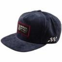 Troy Lee Designs Winners Circle Unstructured Snapback Hat Corduroy Indigo