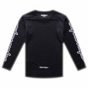 Troy Lee Designs Youth Sprint Pro Long Sleeve Jersey Mono Black