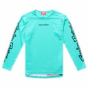 Troy Lee Designs Youth Sprint Pro Long Sleeve Jersey Mono Real Teal
