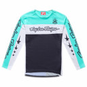 Troy Lee Designs Youth Sprint Pro Long Sleeve Jersey Yo Moto Carbon