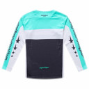 Troy Lee Designs Youth Sprint Pro Long Sleeve Jersey Yo Moto Carbon