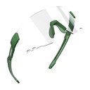 Magicshine Windbreaker Glasses Matte Green / Dark Green W/ Photochromic Lens