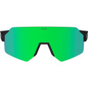 Sungod Airas Matte Black with Green Lens