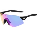 Sungod Ultras Matte Black with Iris HV Blue Lens