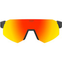 Sungod Ultras Matte Grey with Fire Lens
