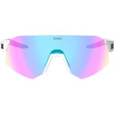 Sungod Ultras Matte White with Iris HV Blue Lens
