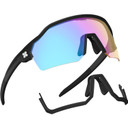 Sungod Velans Matte Black with Iris HV Blue Lens