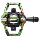 HT Components T2 Pedals Green Camo