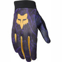 Fox Mens Ranger Full-Fingered MTB Glove Image Print Plum