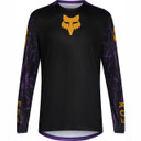 Fox Ranger Long Sleeve Jersey Image Print Plum