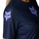 Fox Ranger Short Sleeve Womens Jersey Image Print Arctic Blue