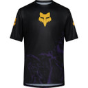 Fox Ranger Short Sleeve Youth Jersey Image Print Plum