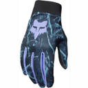 Fox Ranger Womens Full-Fingered MTB Glove Image Print Arctic Blue