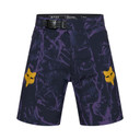 Fox Ranger Youth Shorts Image Print Plum